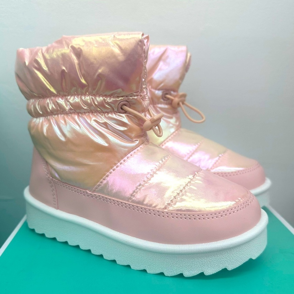 GIRLS Pink Winter Snow/Rain Boots